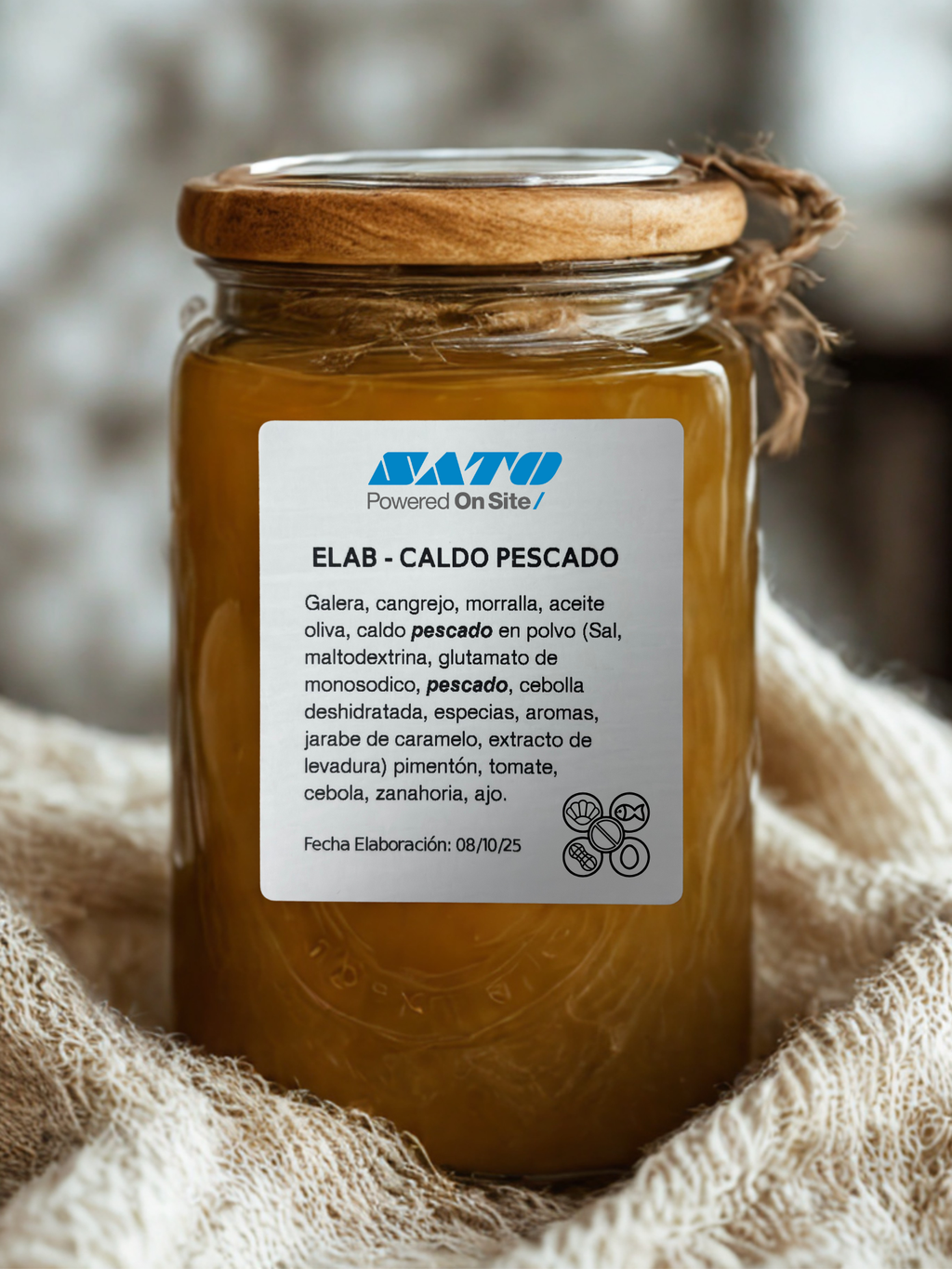 Caja de 36 rollos de 350 Etiquetas 57 mm x 65 mm Térmico Directo con Adhesivo Removible