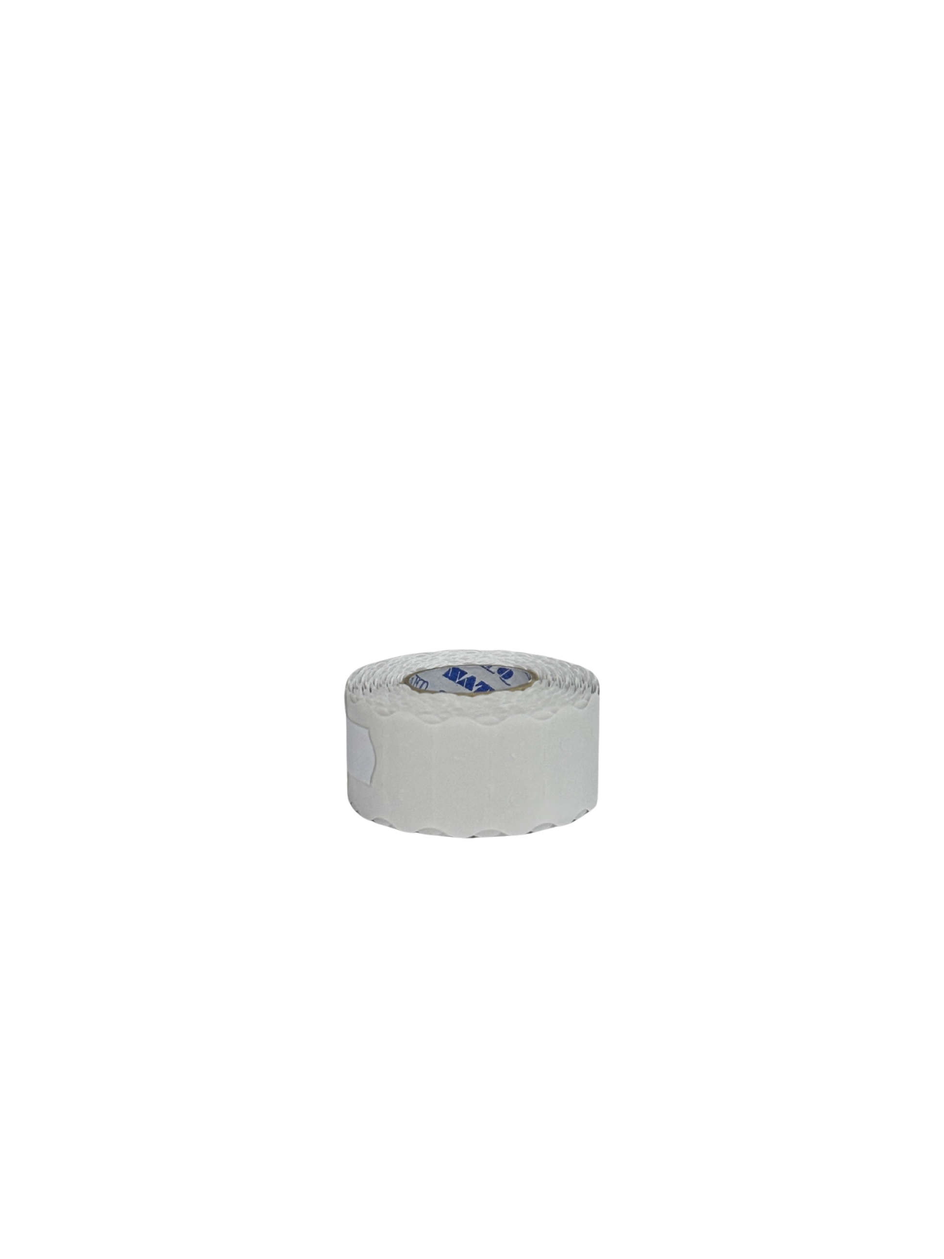 Rollo horizontal mostrando etiquetas térmicas neutras para controlar la trazabilidad y frescura en cocina Horeca.