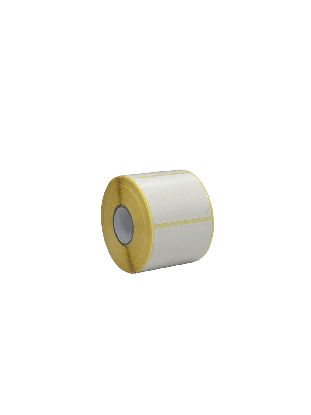 Rollo vertical de etiquetas térmicas 49x40 mm con adhesivo permanente para uso intensivo en cocinas profesionales.