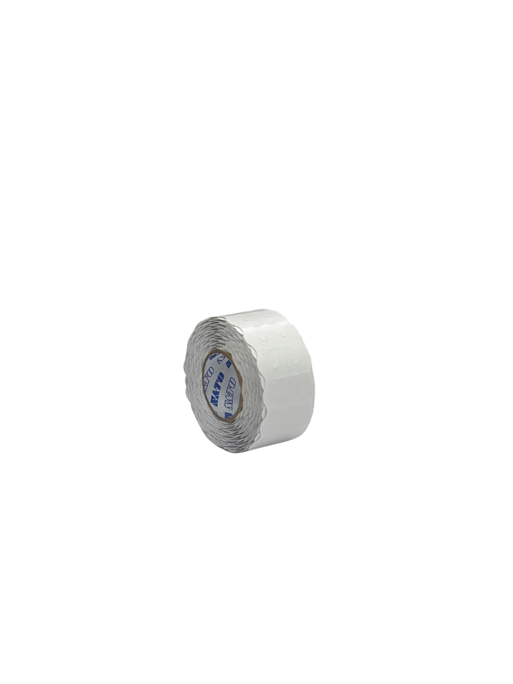 Rollo vertical de pegatinas Wavy para JUDO 26x16 mm para uso en etiquetado de alimentos frescos y preparados.