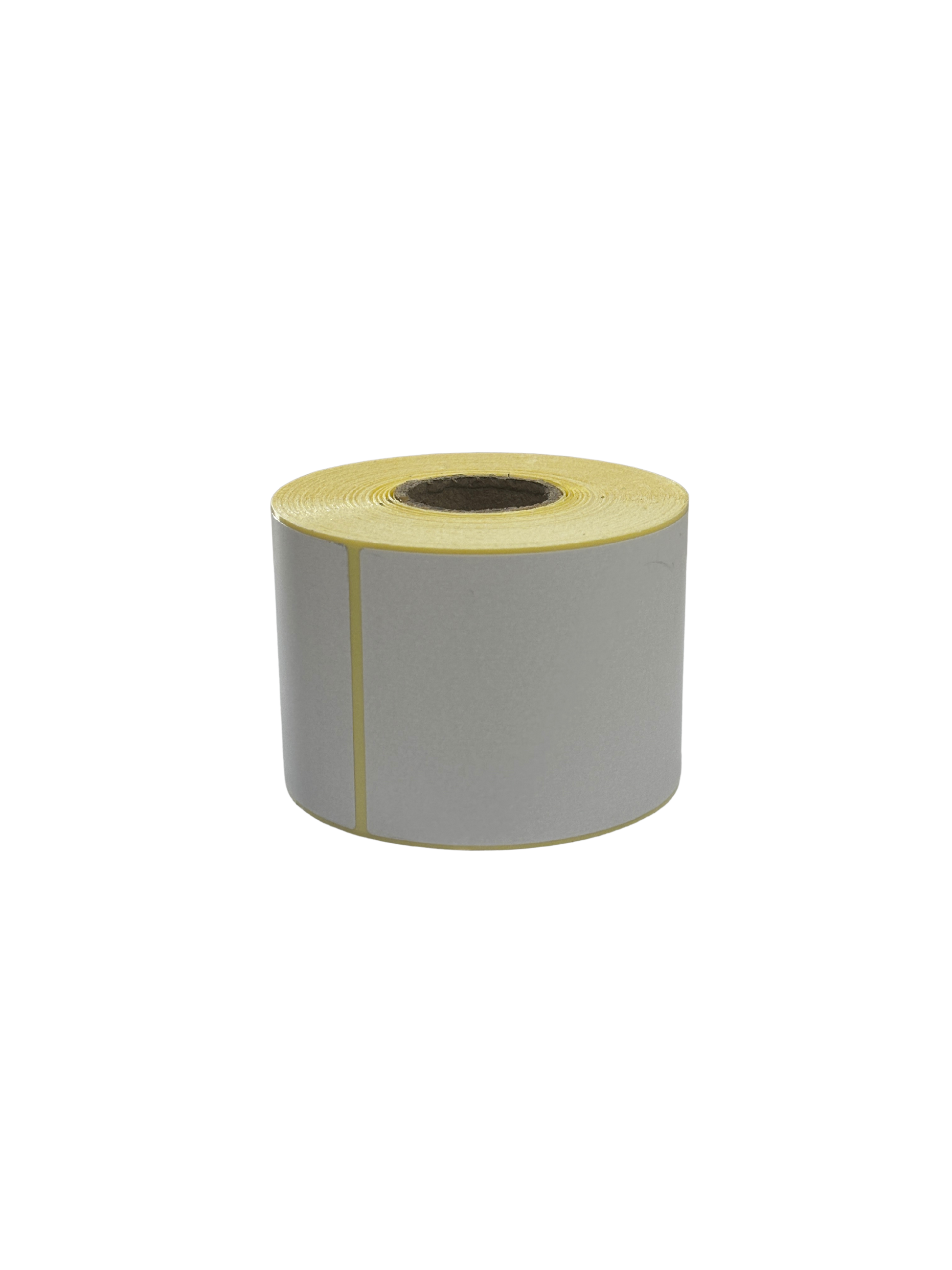 Rollo de etiquetas térmicas adhesivas 50x85 mm en posición horizontal