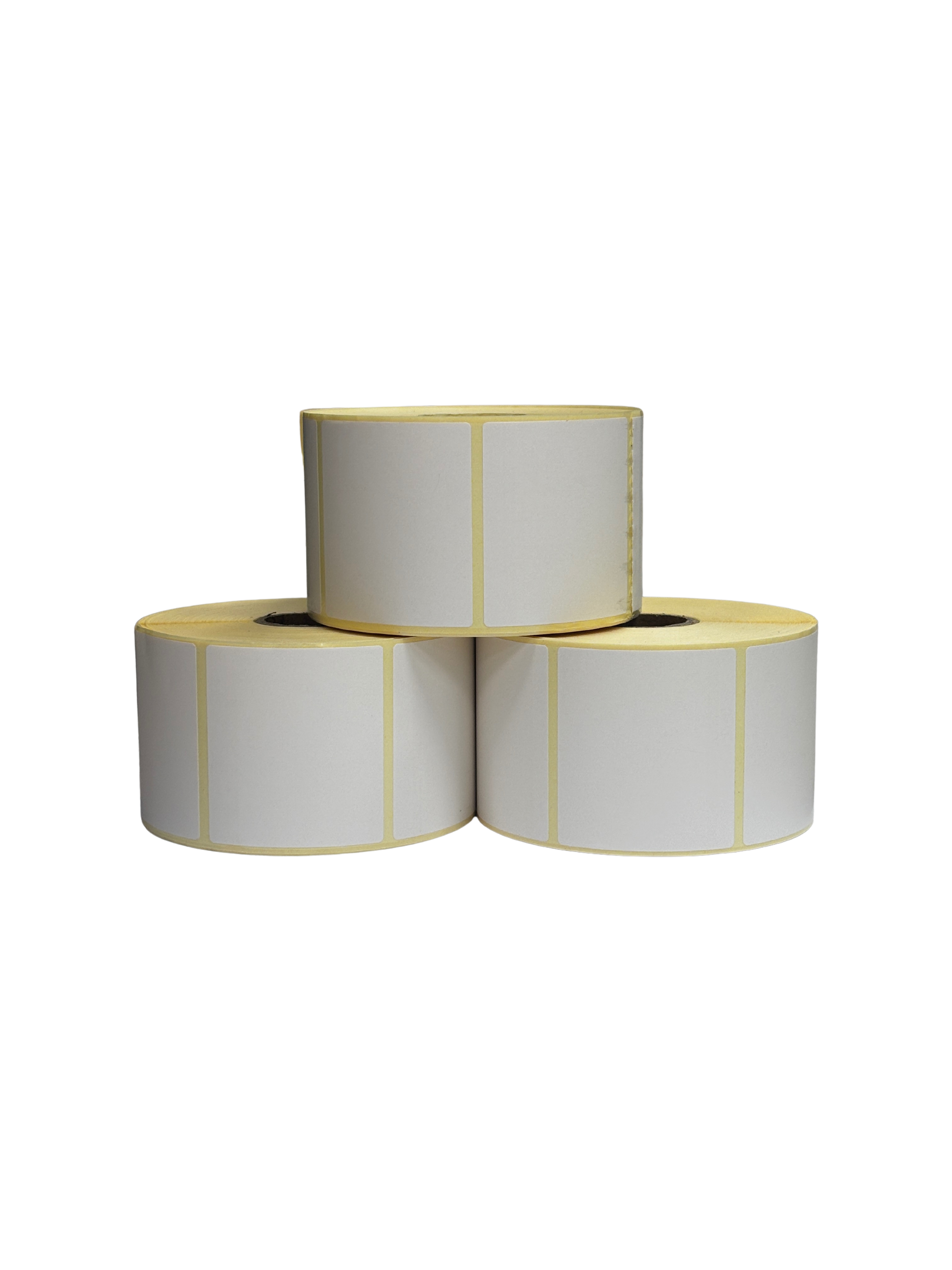 Tres rollos de etiquetas térmicas adhesivas 55x50 termico protegido, adhesivo removible para cocina profesional